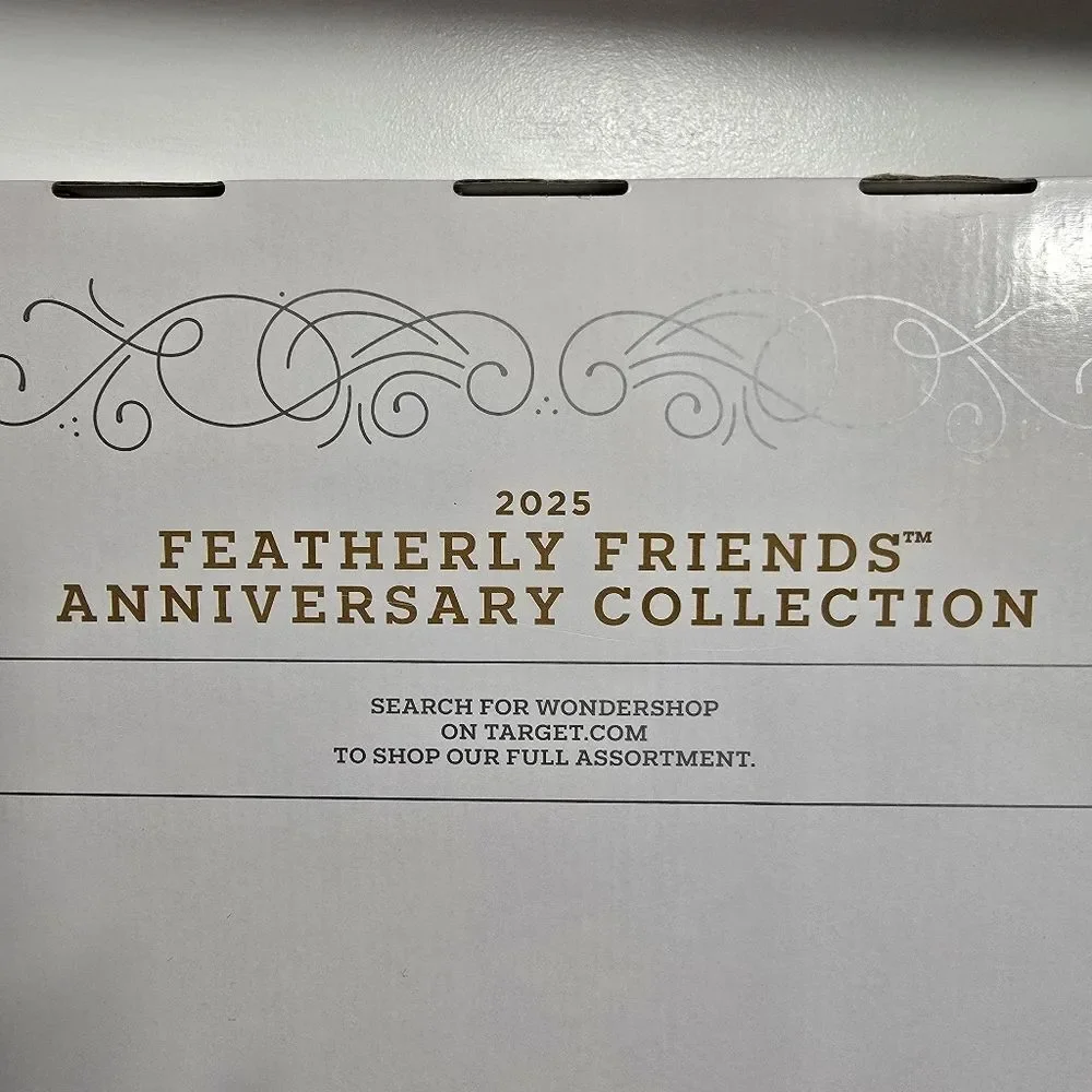 New! 2025 Ltd Edn Target Wondershop Featherly Friends REUNION Anniversary Birds